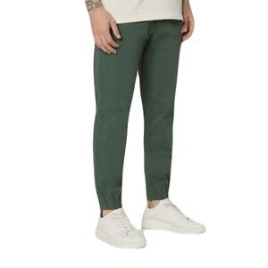 NWT Bear Bottom Dark Sage Green Chino Men’s Large 30” Stretch Jogger Casual